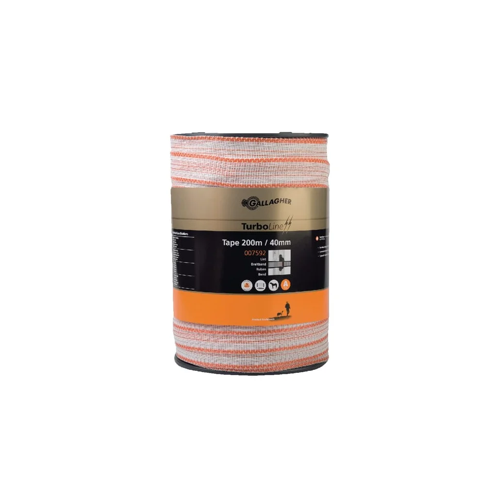 Bandă pentru gard 40mm 200m TurboLine