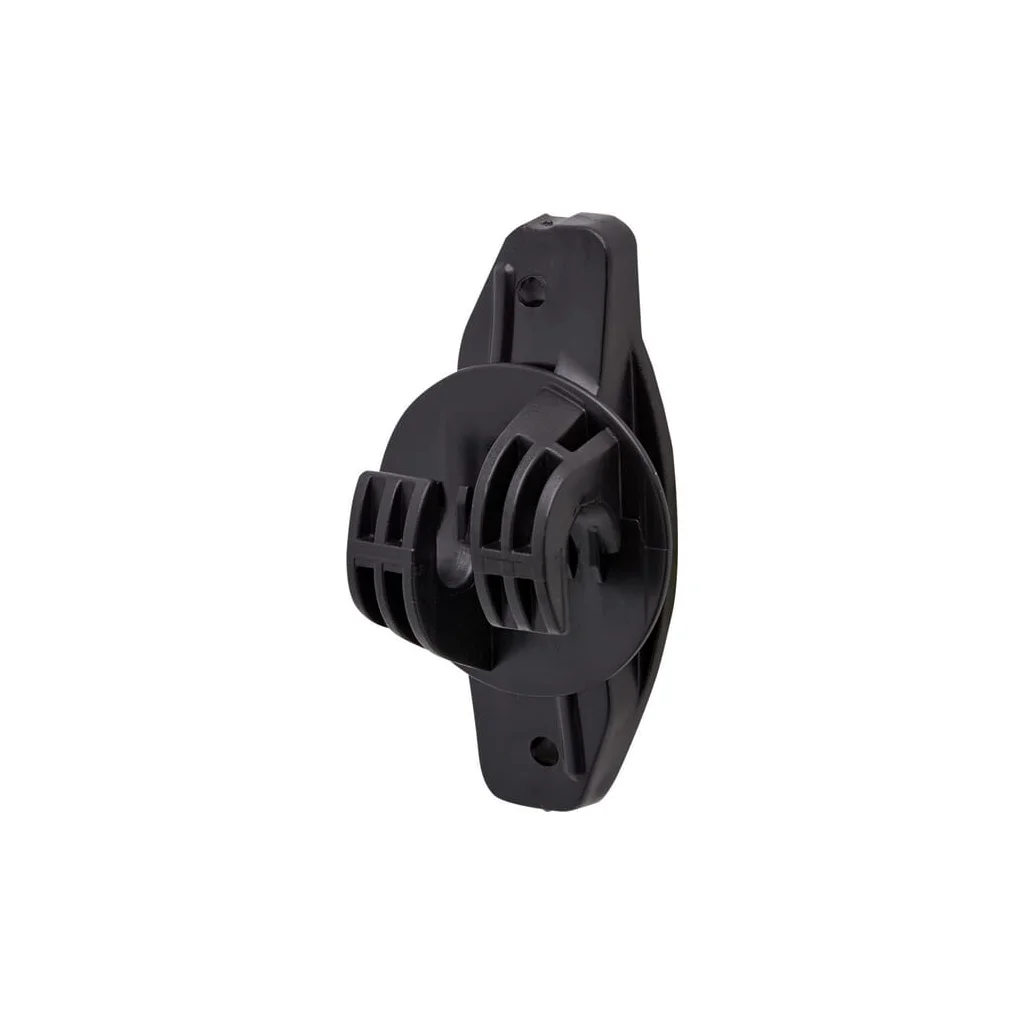 Izolator W, pentru sârmă, negru (175)
