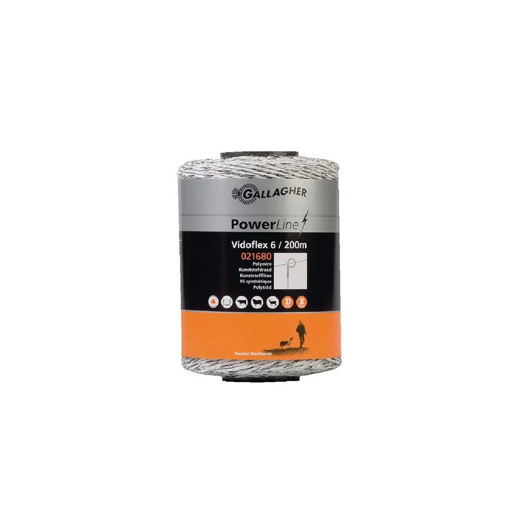 Cablu pentru gard 200m Vidoflex 6