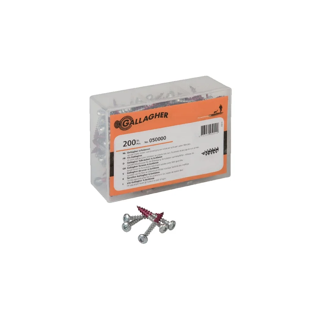Șurub cap bombat torx TX25 4,5x40mm Gallagher