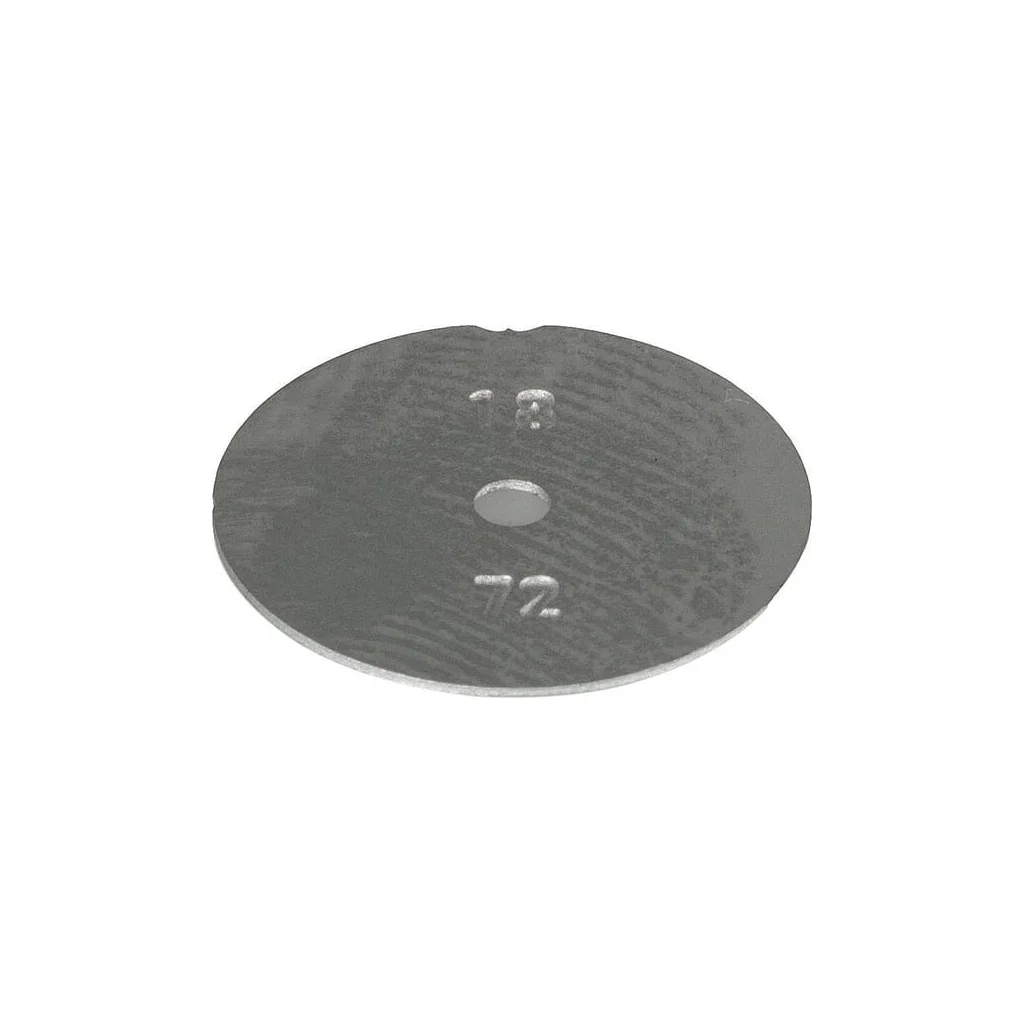 Placă cu orificiu de dozare 1,8 mm