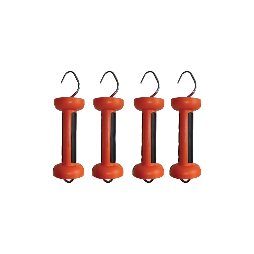 Mâner poartă gard electric portocaliu standard 4 buc.