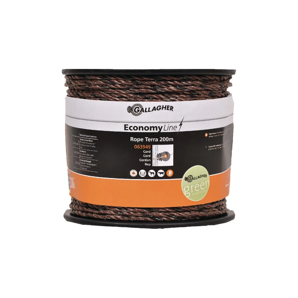 Cablu pentru gard 200m PowerLine Eco Terra