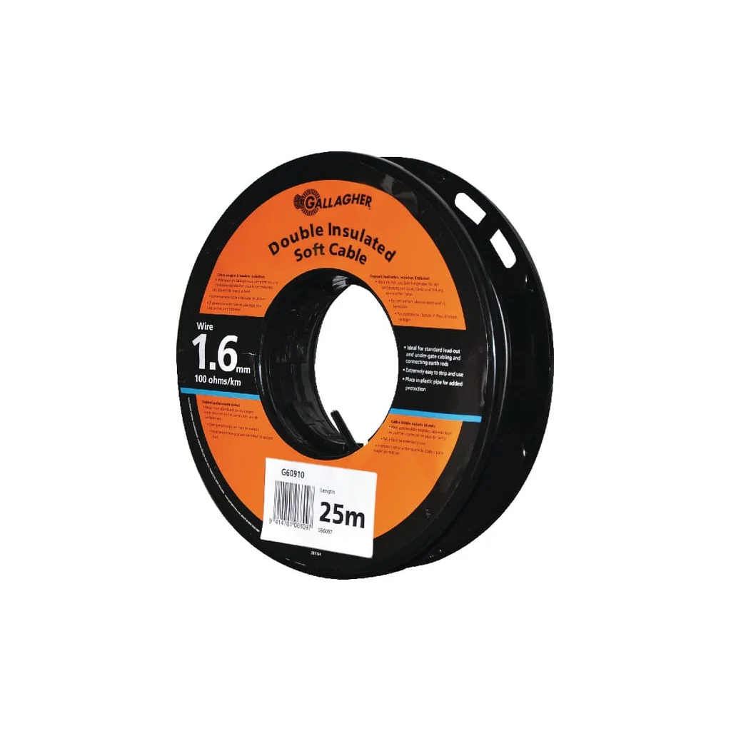 Cablu de pământare/alimentare 1,6mm/25m