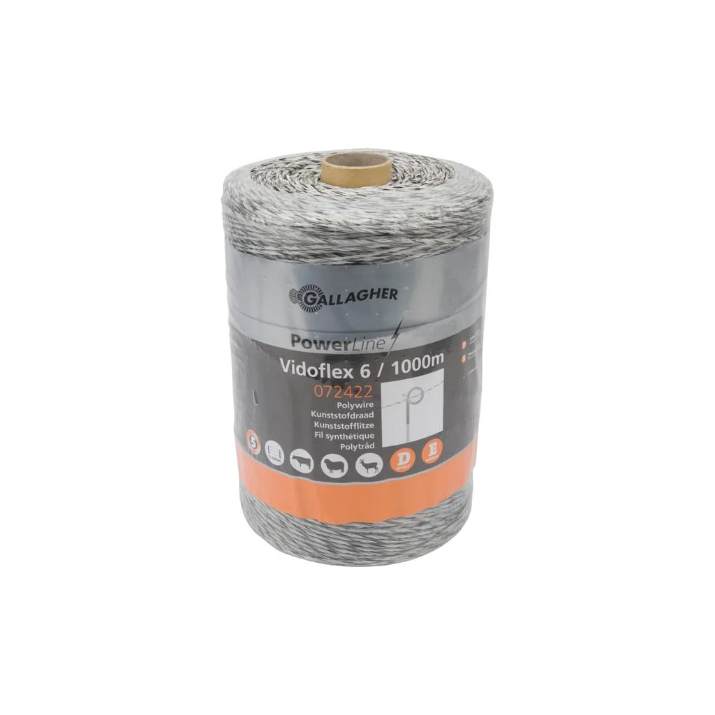 Vidoflex 6 alb 1.000 m