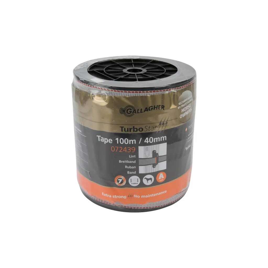 Bandă albă pentru gard 40mm 100m TurboStar