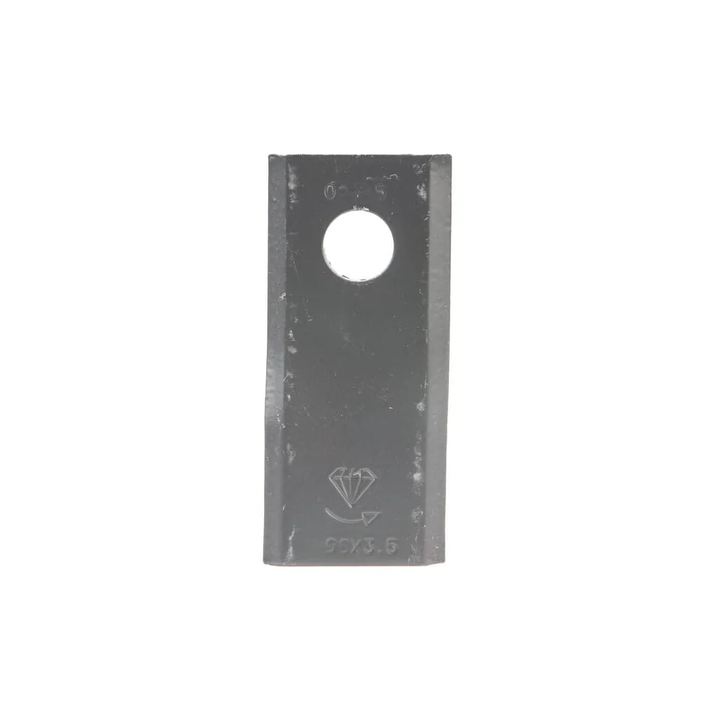Lamă cositoare stânga 98x45x3,5mm orificiu 16,5mm pachet 25 buc. potrivită pentru Morra
