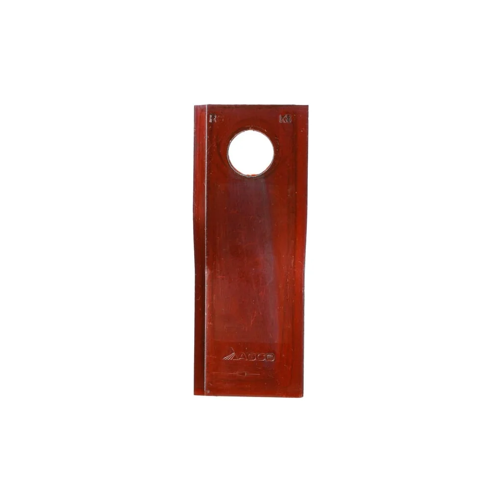 Lamă cositoare dreapta 120x48x4mm orificiu 18,5mm pachet 25 buc. potrivită pentru Lely