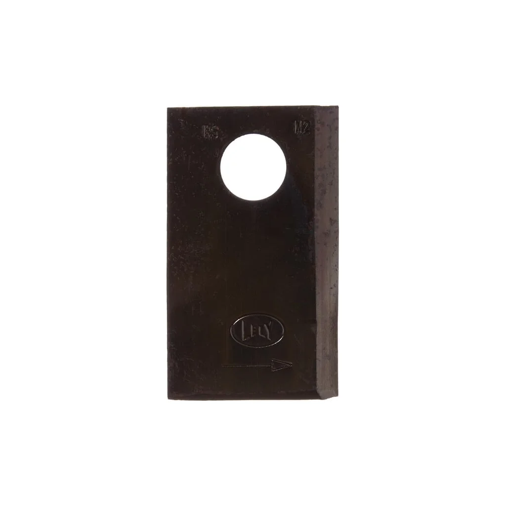 Lamă cositoare stânga 83x49x5mm orificiu 18,5mm pachet 25 buc. potrivită pentru Lely