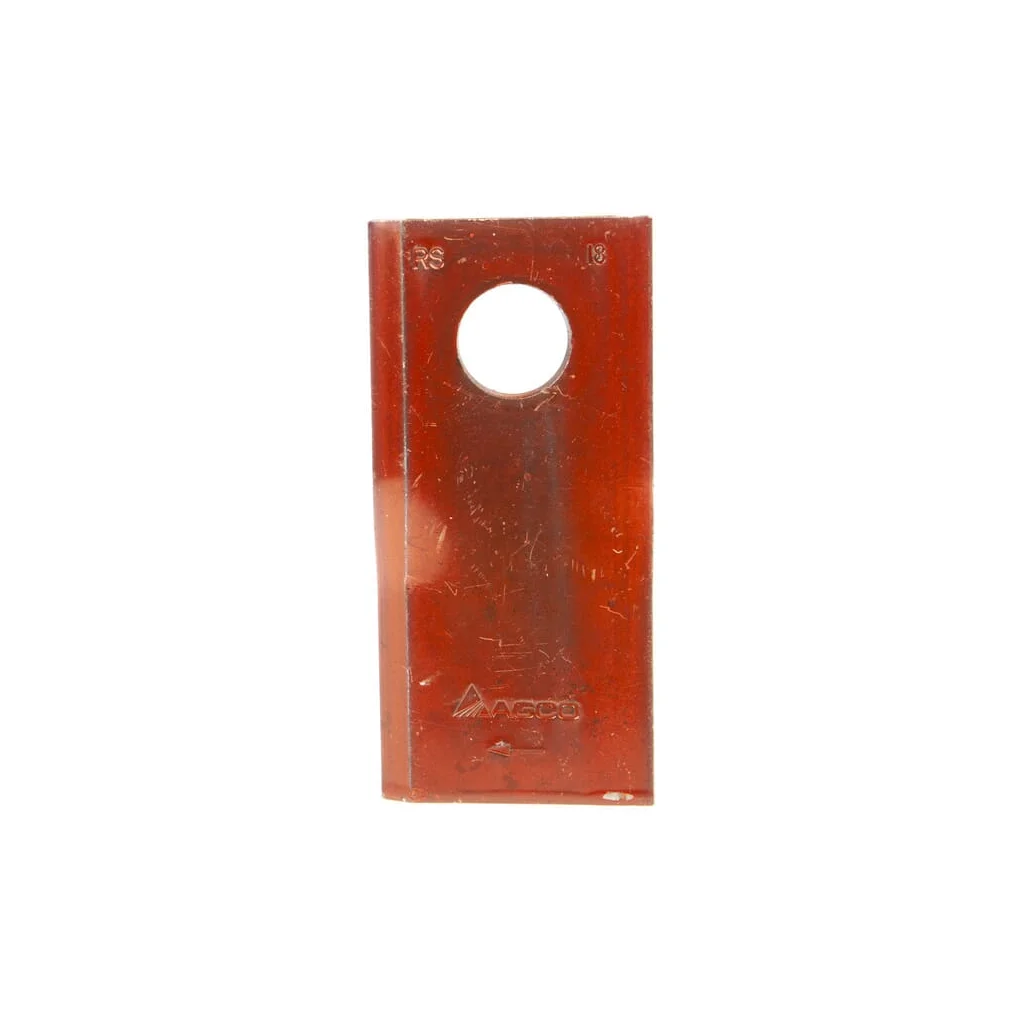 Lamă cositoare dreapta 100x47x4mm orificiu 18,5mm pachet 25 buc. potrivită pentru Lely
