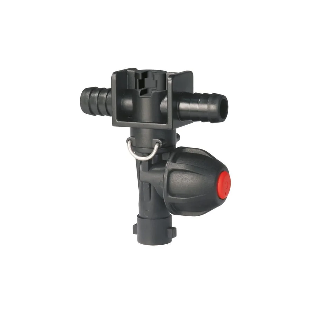 Suport duză cu două capete furtun 15mm