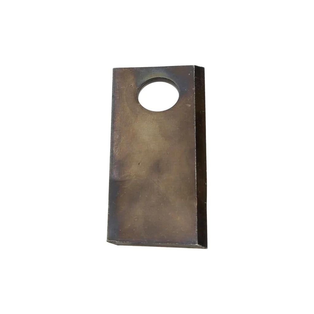 Lamă cositoare stânga 108x49x4mm orificiu 21mm pachet 25 buc. potrivită pentru Pöttinger