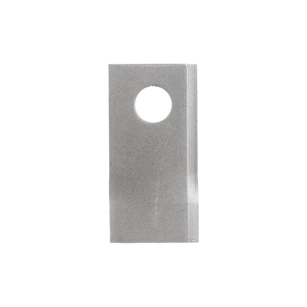 Lamă cositoare dreapta 96x48x3mm orificiu 19mm pachet 25 buc. potrivită pentru Pöttinger