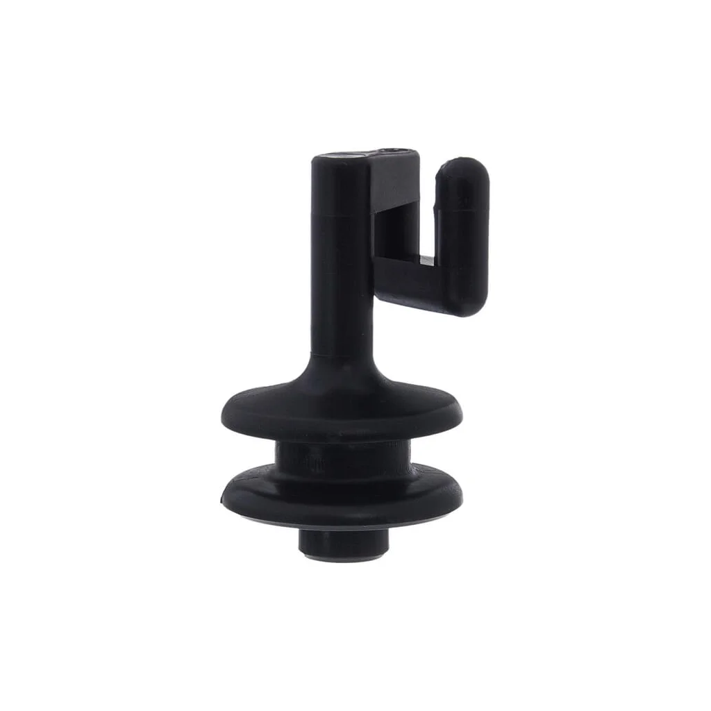 Izolator plastic negru AKO, 20 bucăți