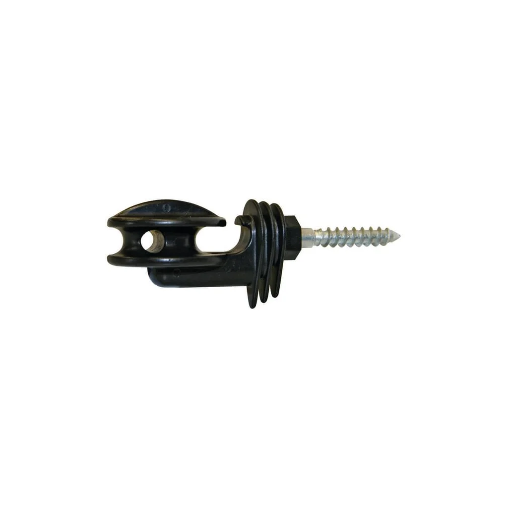 Izolator cablu de colț negru diametru 8.0mm AKO