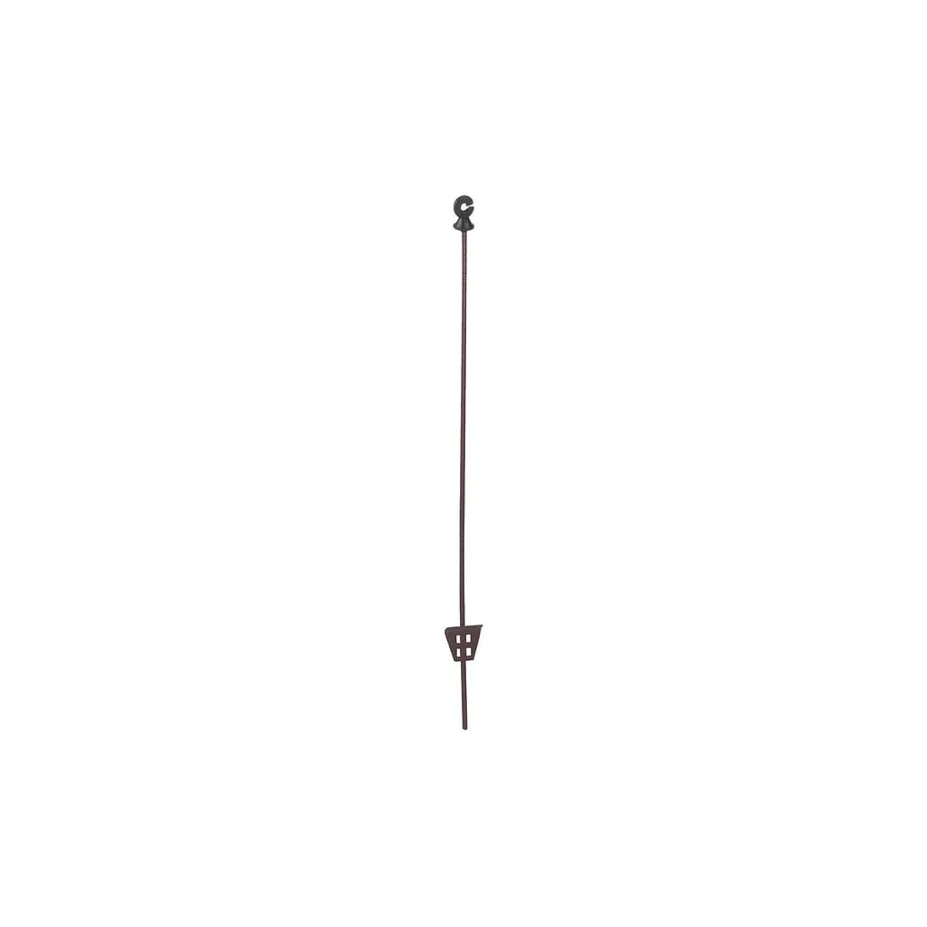 Stâlp de oțel oval, 106 cm cu inel 10 buc.