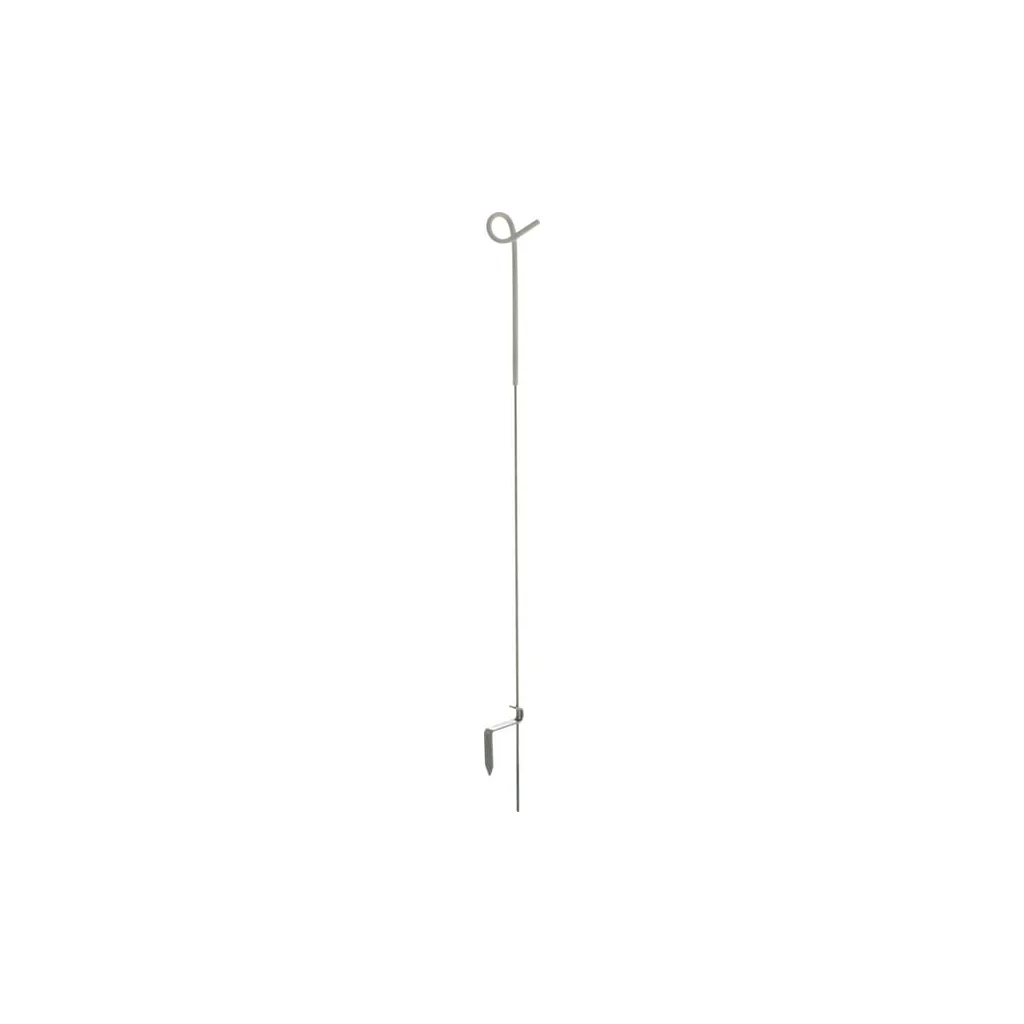 Stâlp gard 109cm x diametru 6,5/10mm vârf 17cm AKO
