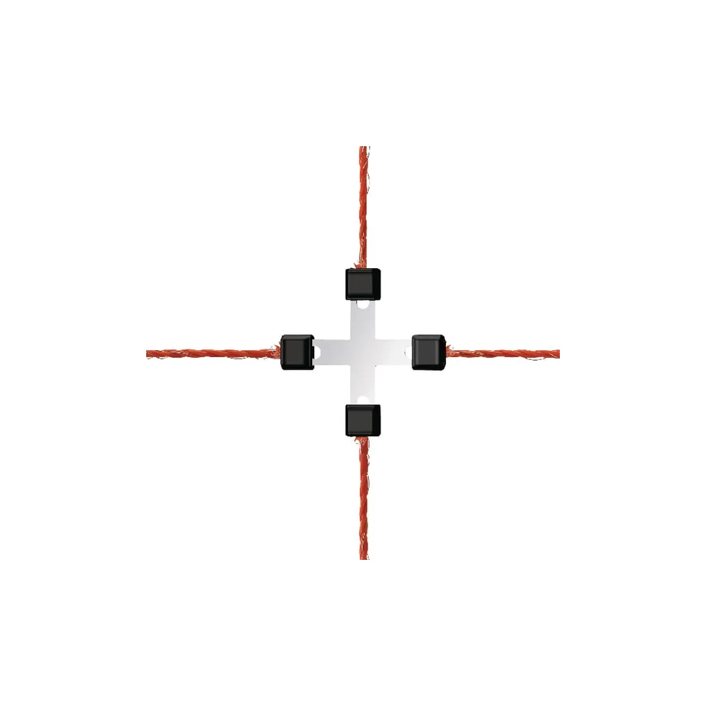 Conector cablu în cruce 3mm 5 buc.