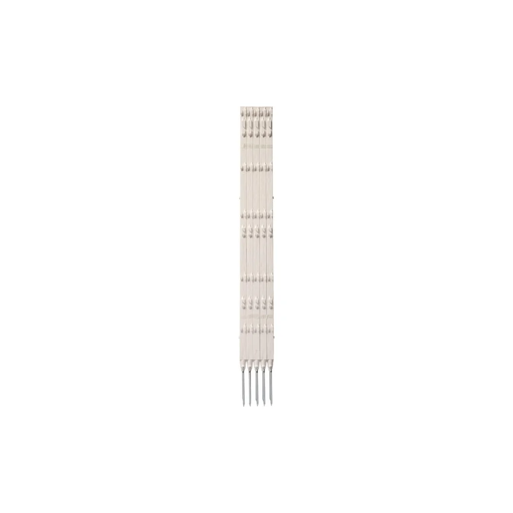 Furcă dublă cu stâlp de plastic 102cm, 5 buc.