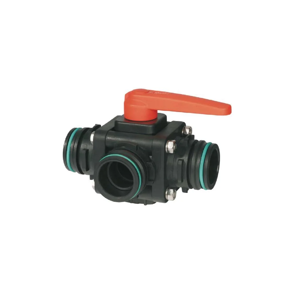 Robinet sferic cu 3 căi, T9