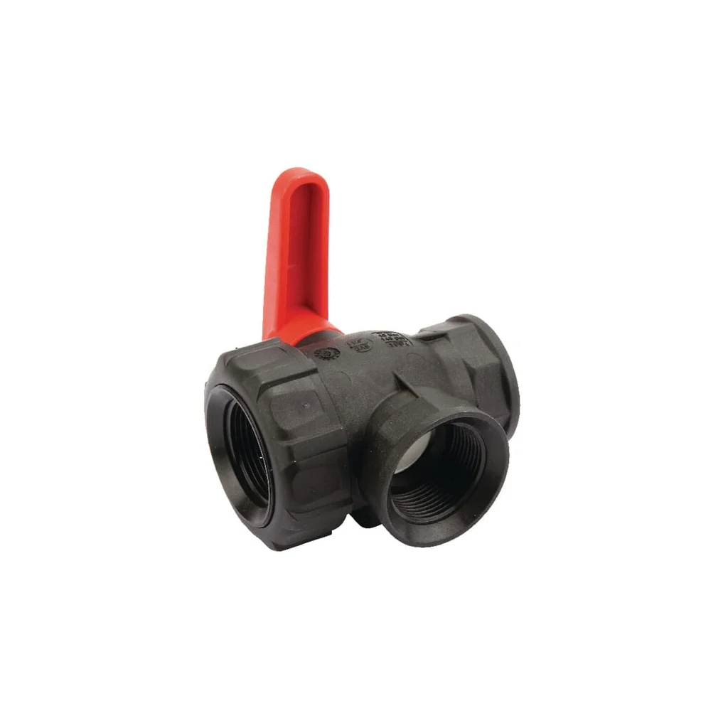 Robinet cu bilă 1 1/4“ interior 3 căi