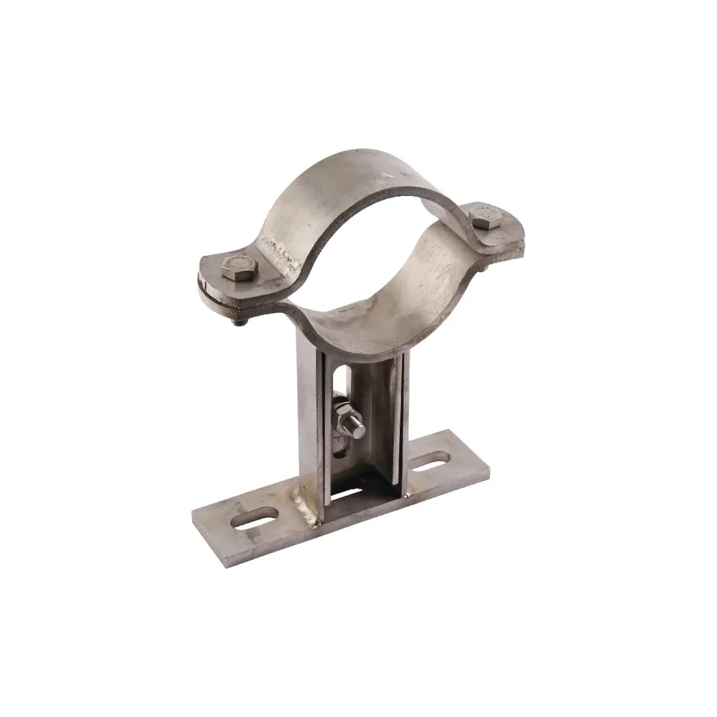 Colier de perete 100mm RVS