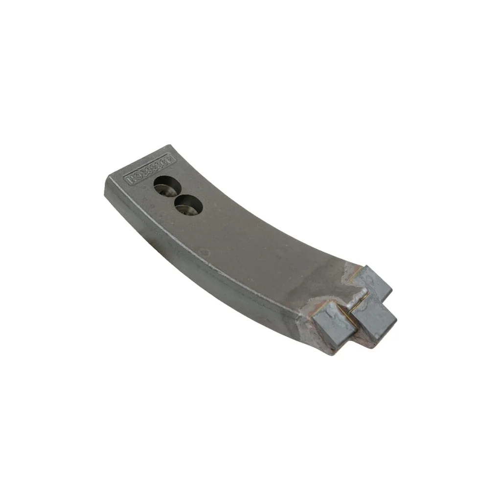 Brăzdar cultivator 260x82mm întărit curbat 2 orificii potrivit pentru Väderstad