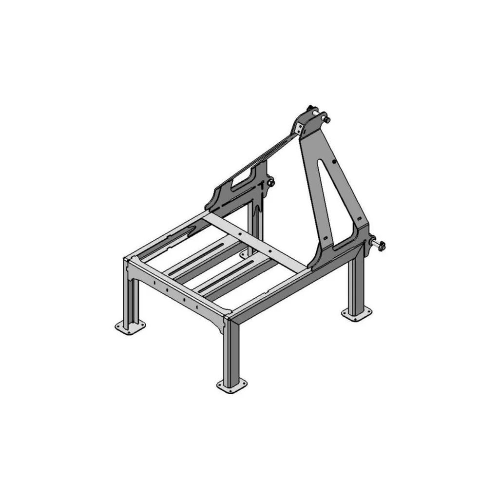 Cadru zincat în trei puncte pentru pompele A116 și A136
