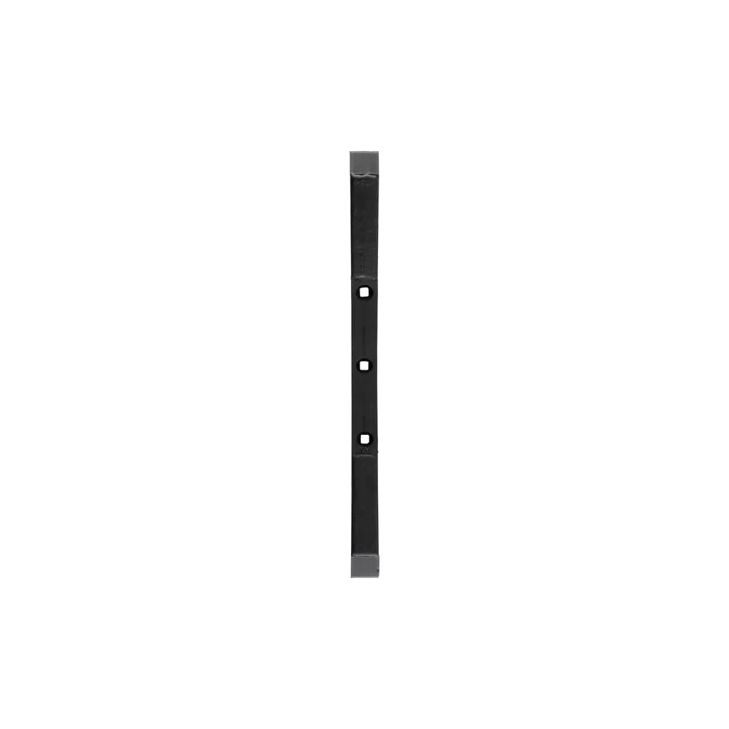 Brăzdar cultivator 600x40x20mm reversibil întărit curbat 3 orificii potrivit pentru Köckerling