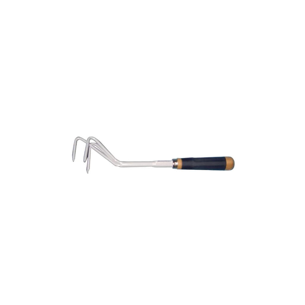 Cultivator manual cu 3 dinți
