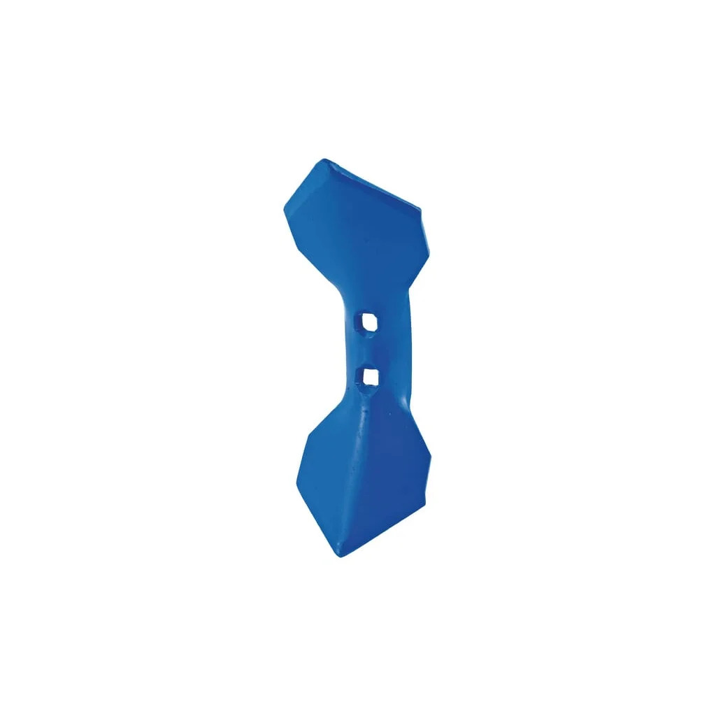 Brăzdar cultivator 308x110x8mm reversibil curbat 2 orificii