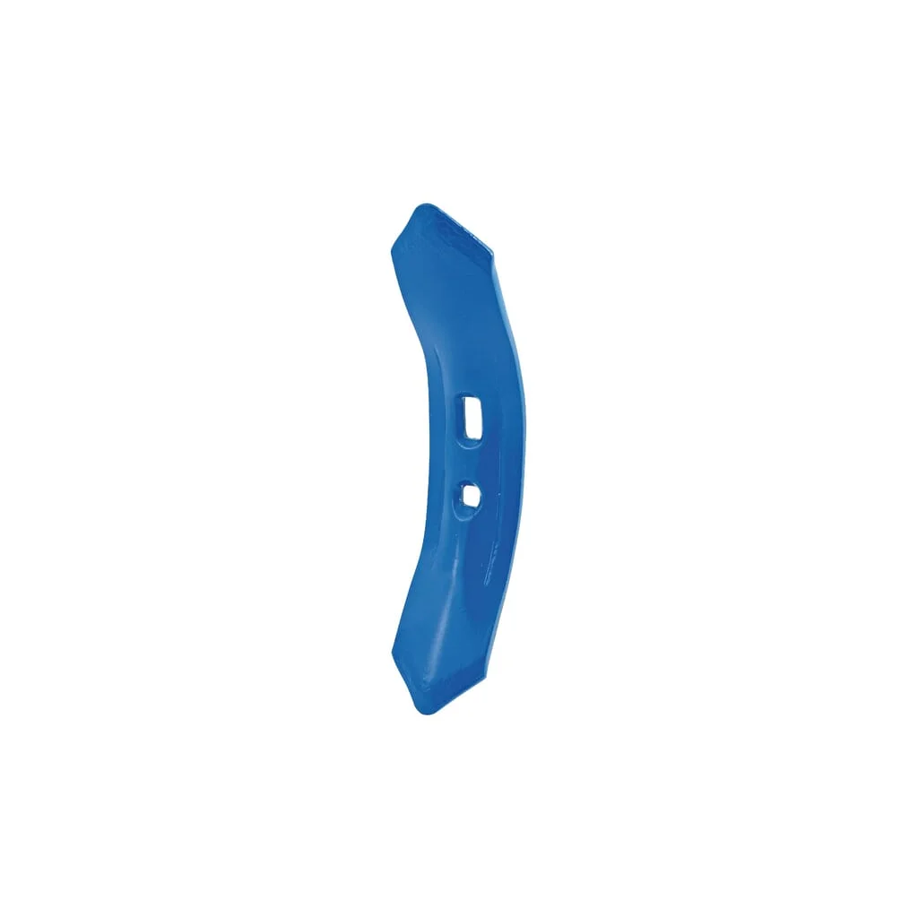 Brăzdar cultivator 300x65x8mm reversibil întărit curbat 2 orificii