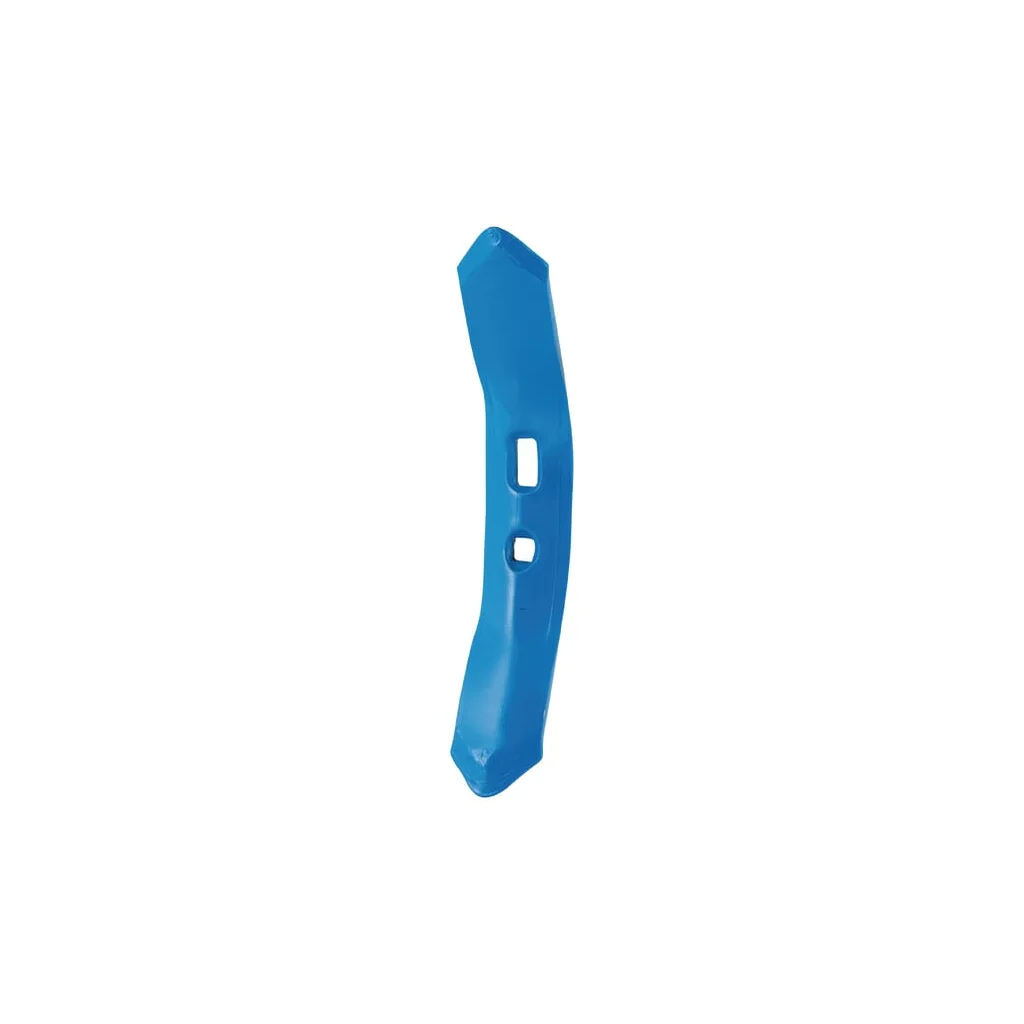 Brăzdar cultivator 300x50x8mm reversibil întărit curbat 2 orificii