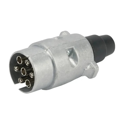 Priza metal remorca auto - tata (7 pini)
