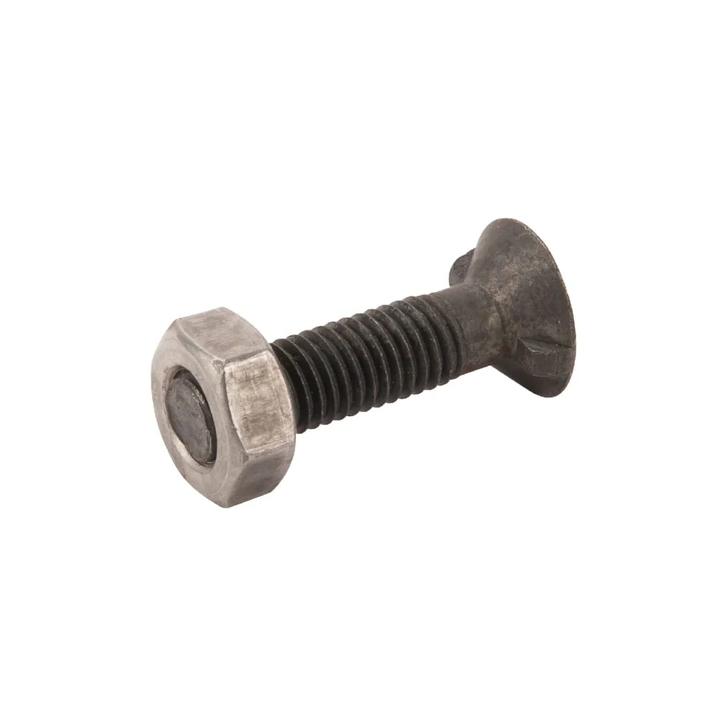 Șurub plug cu umeri și piuliță M10x40 grupa 10.9 potrivit pentru Vogel & Noot