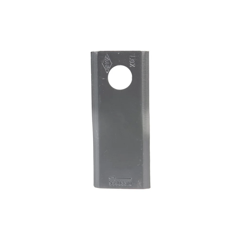 Lamă cositoare dreapta 107x45x4mm orificiu 18,25mm pachet 25 buc. potrivită pentru Kuhn
