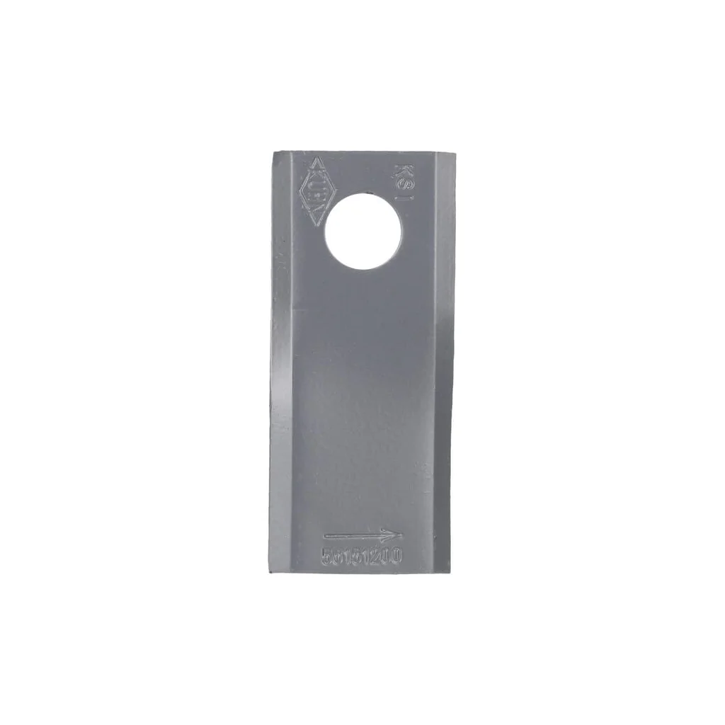 Lamă cositoare stânga 93x40x3mm orificiu 16,25mm pachet 25 buc. potrivită pentru Kuhn