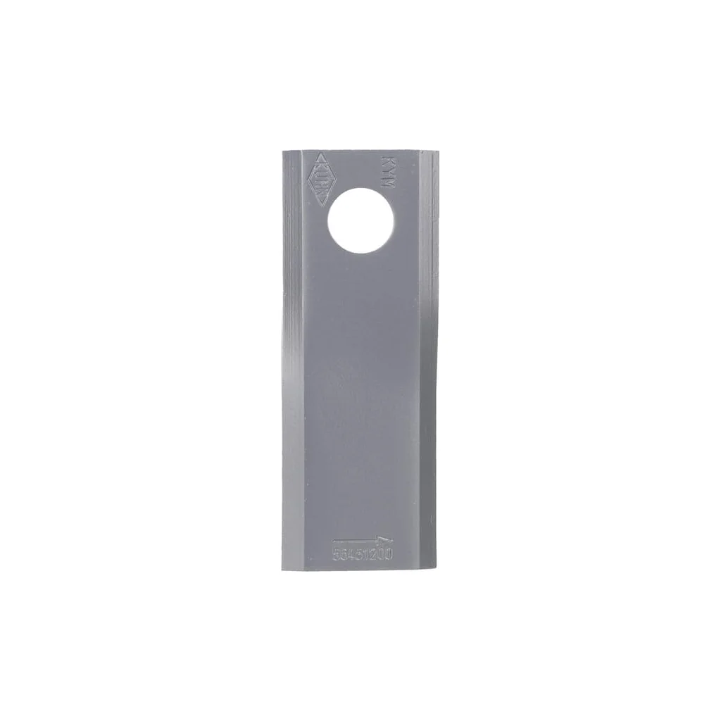 Lamă cositoare stânga 122x45x4mm orificiu 18,25mm pachet 25 buc. potrivită pentru Kuhn