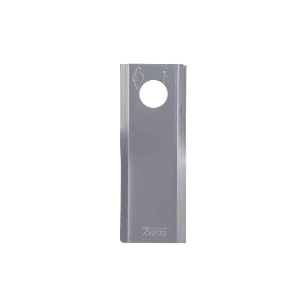 Lamă cositoare dreapta 122x45x4mm orificiu 18,25mm pachet 25 buc. potrivită pentru Kuhn