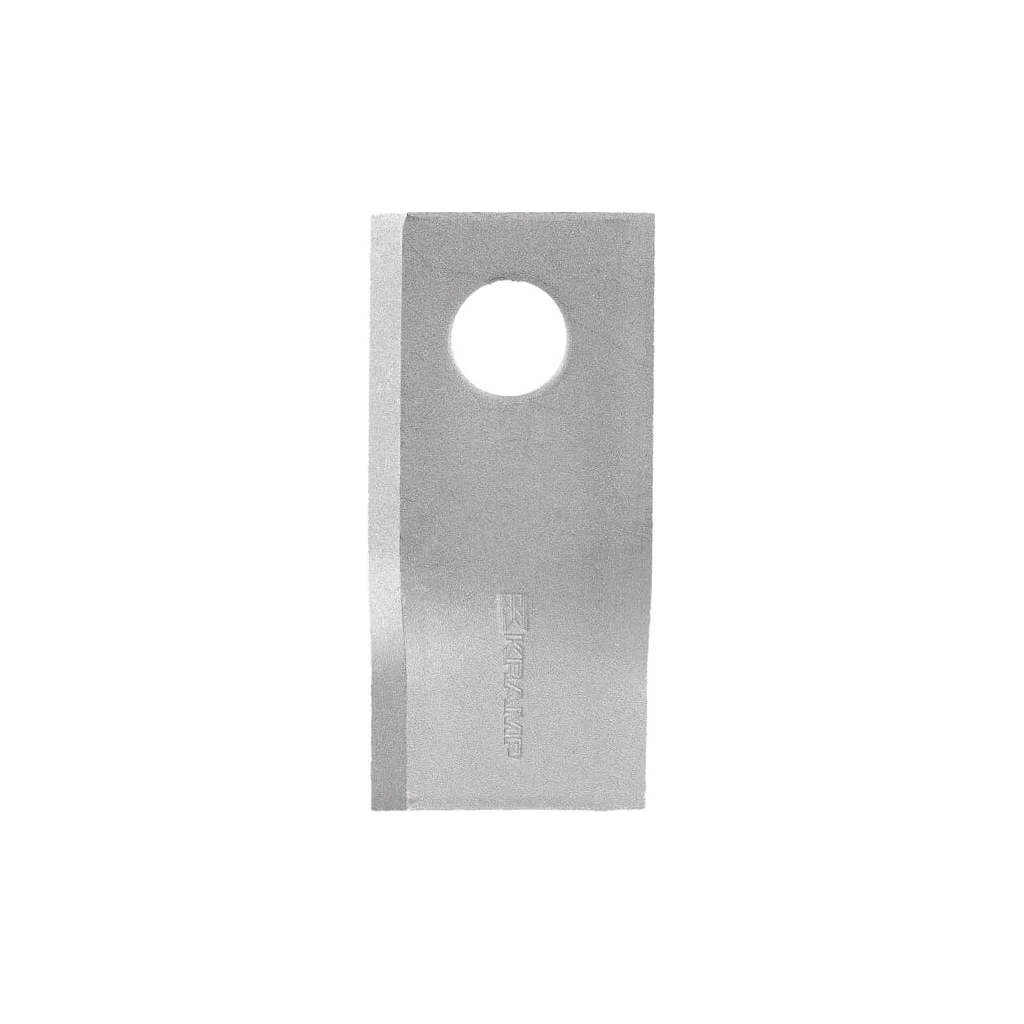 Lamă cositoare stânga 100x48x3mm orificiu 19mm pachet 25 buc. potrivită pentru Pöttinger/Niemeyer