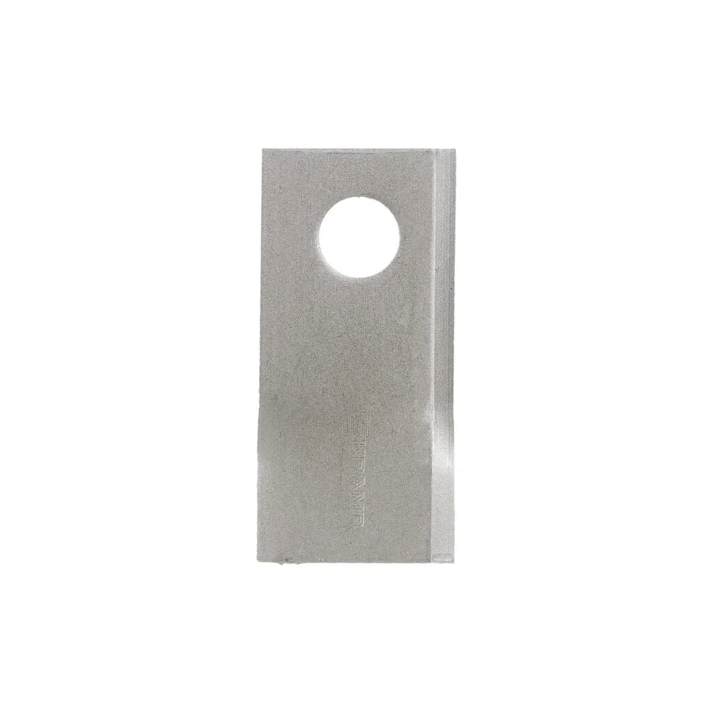 Lamă cositoare dreapta 100x48x3mm orificiu 19mm pachet 25 buc. potrivită pentru Pöttinger/Niemeyer