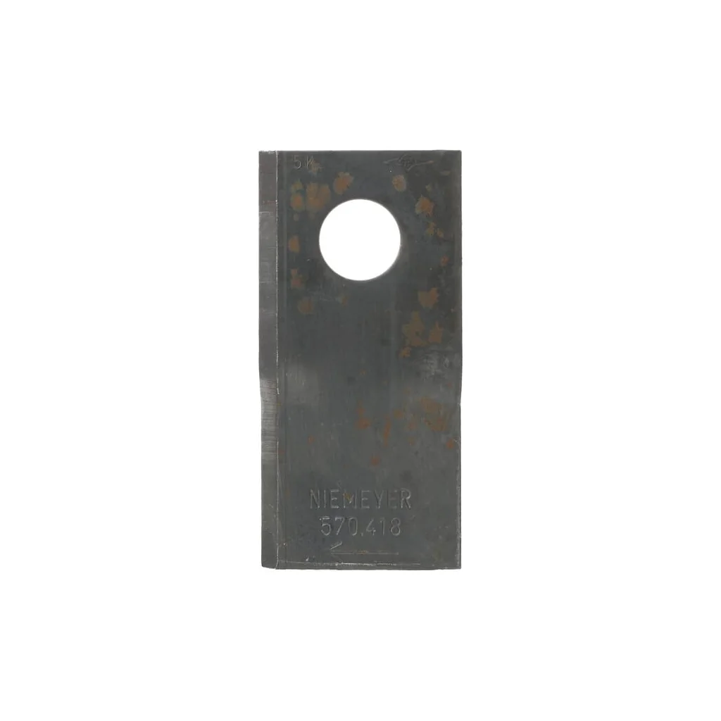 Lamă cositoare dreapta 100x48x3mm orificiu 19mm potrivită pentru Niemeyer