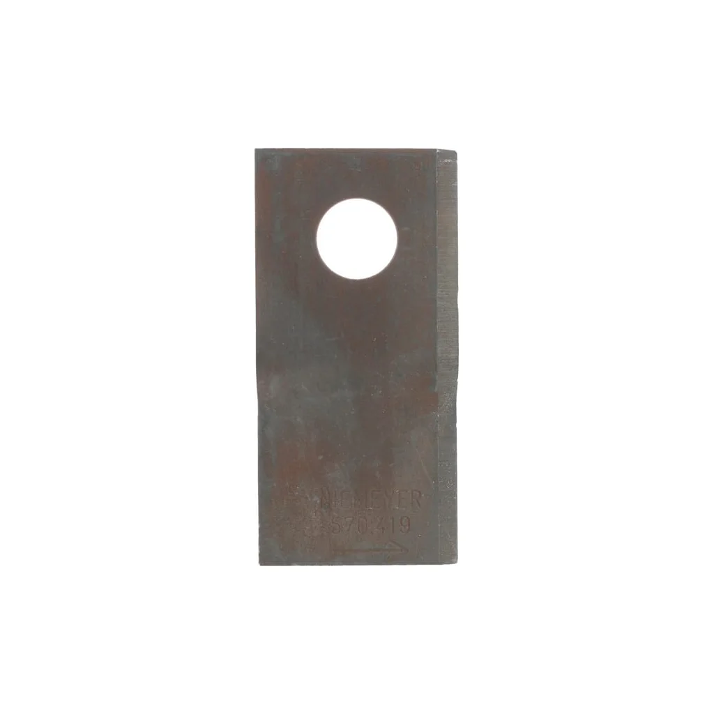 Lamă cositoare stânga 100x48x3mm orificiu 19mm potrivită pentru Niemeyer