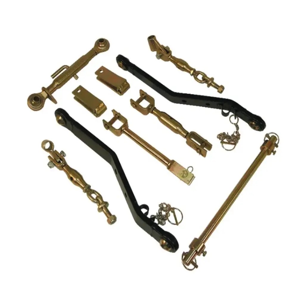 Tiranti tractoare japoneze set complet Kubota, Yanmar, Iseki, Mitsubishi, Shibaura, Hinomoto Honda, 9 piese