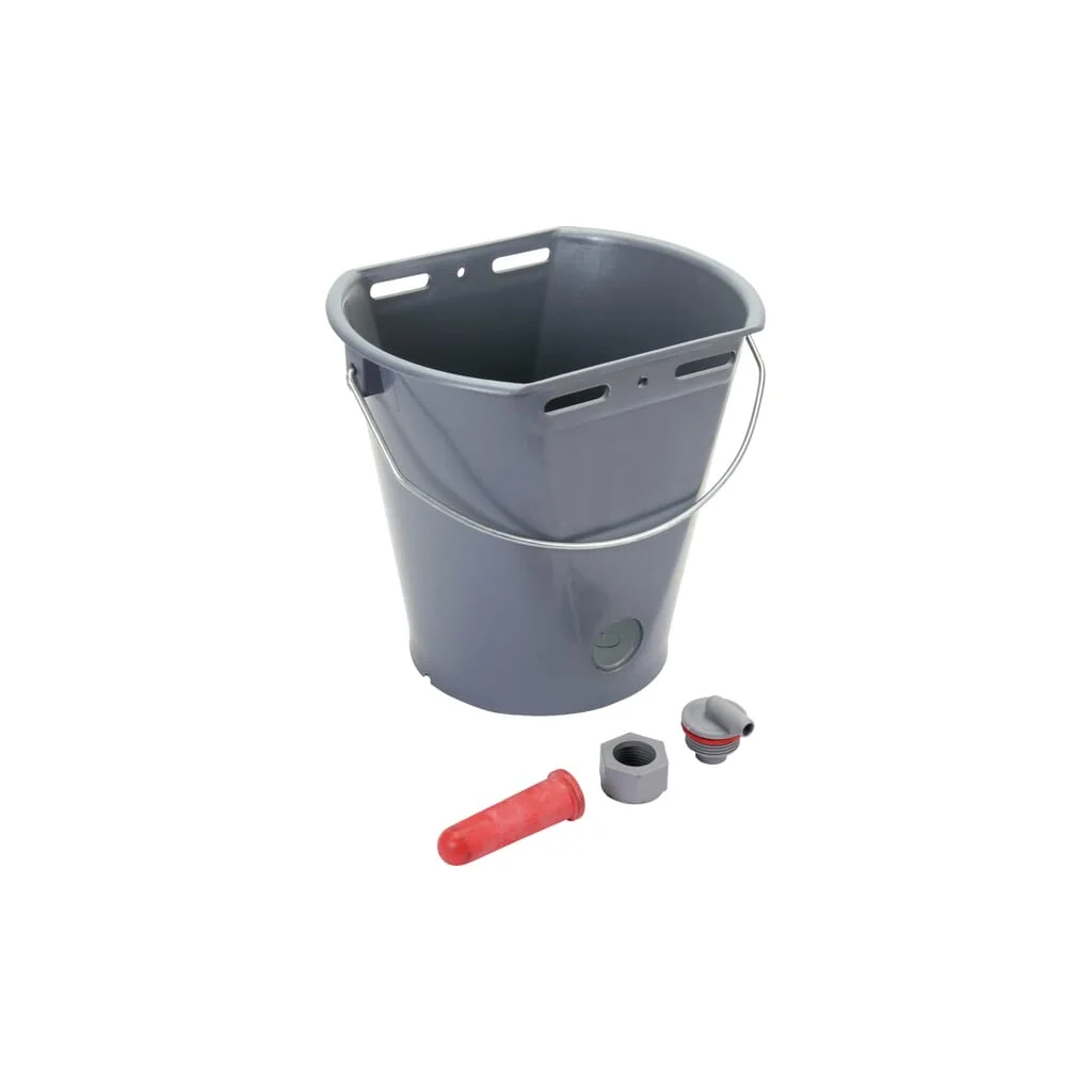 Găleată hrănire viței plastic+tetină 8L
