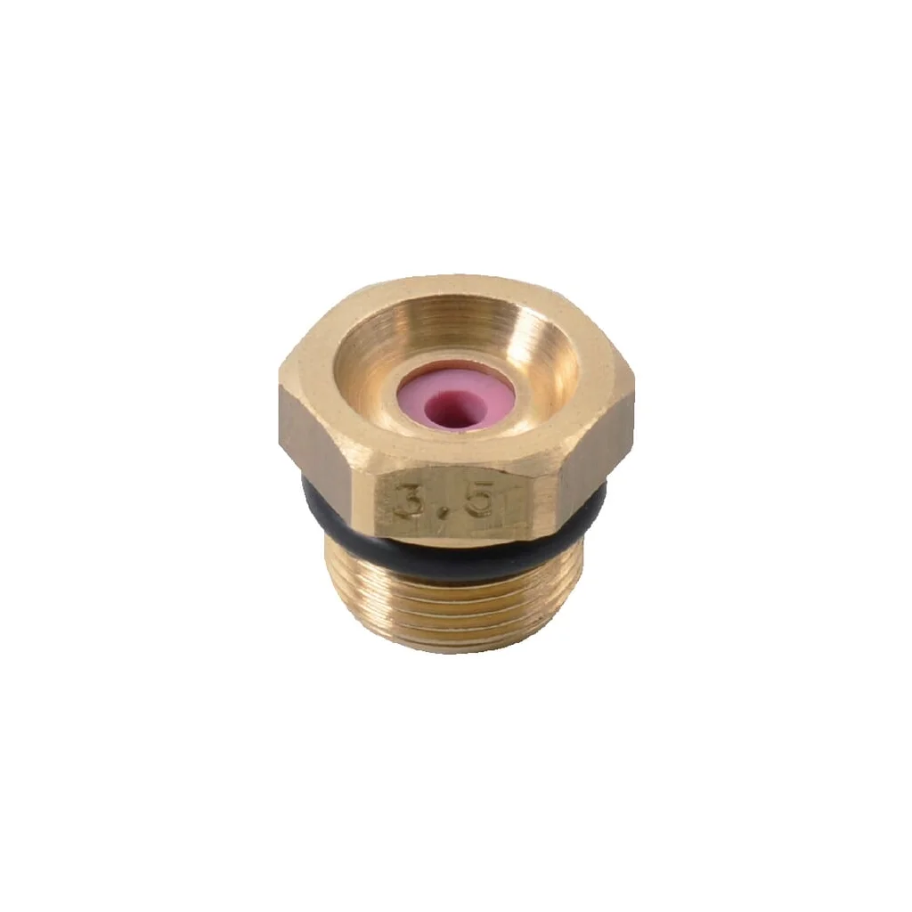 Duză cu jet plat 6818 60° 60, alamă, Braglia