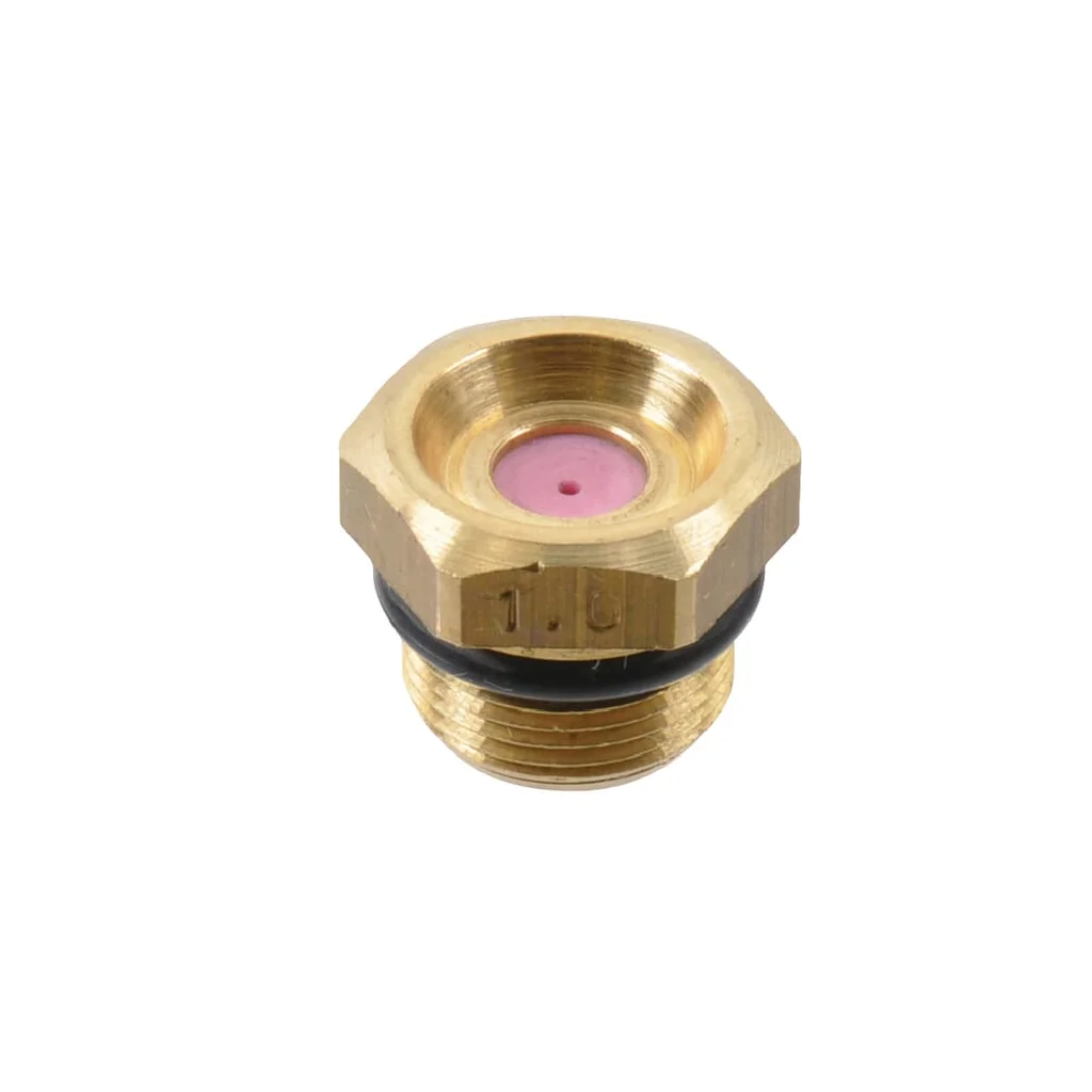 Duză cu jet plat 6818 22° 1, alamă, Braglia