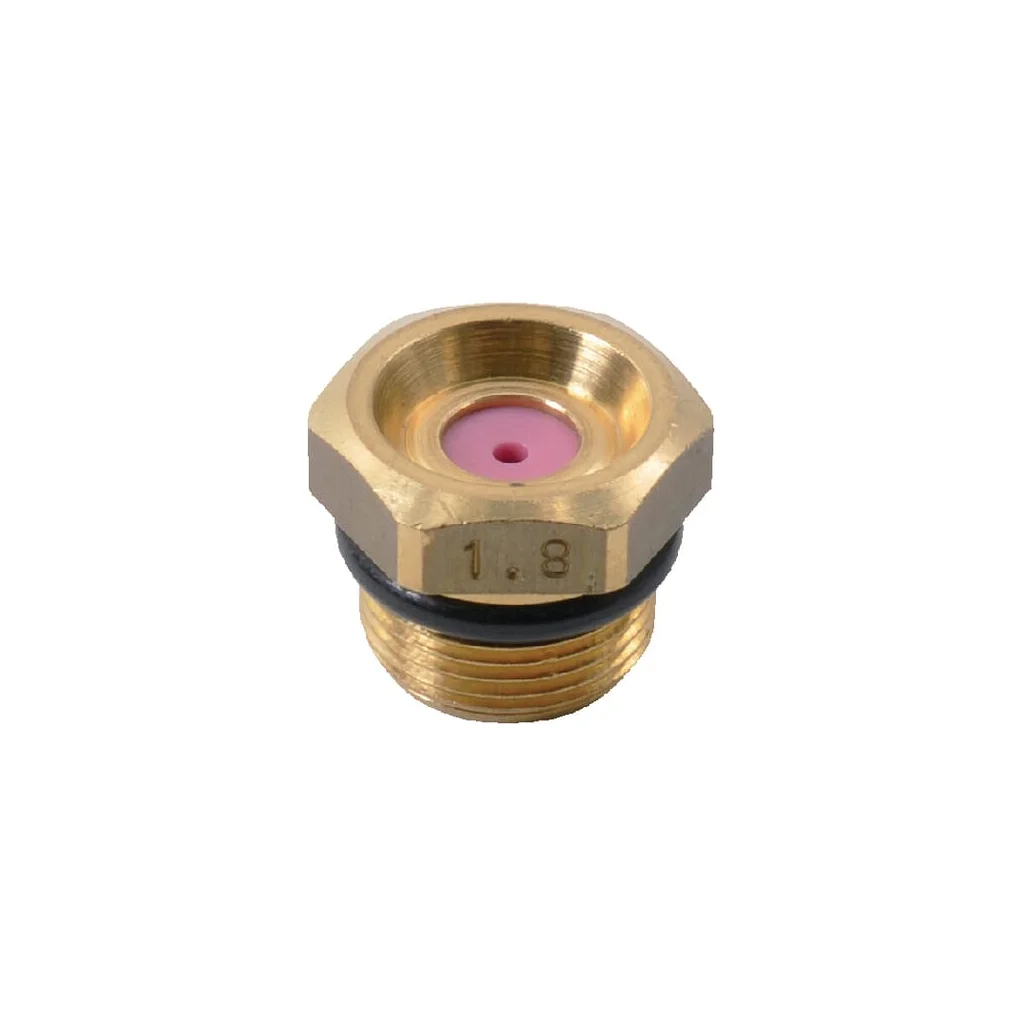 Duză cu jet plat 6818 35° 1.8, alamă, Braglia