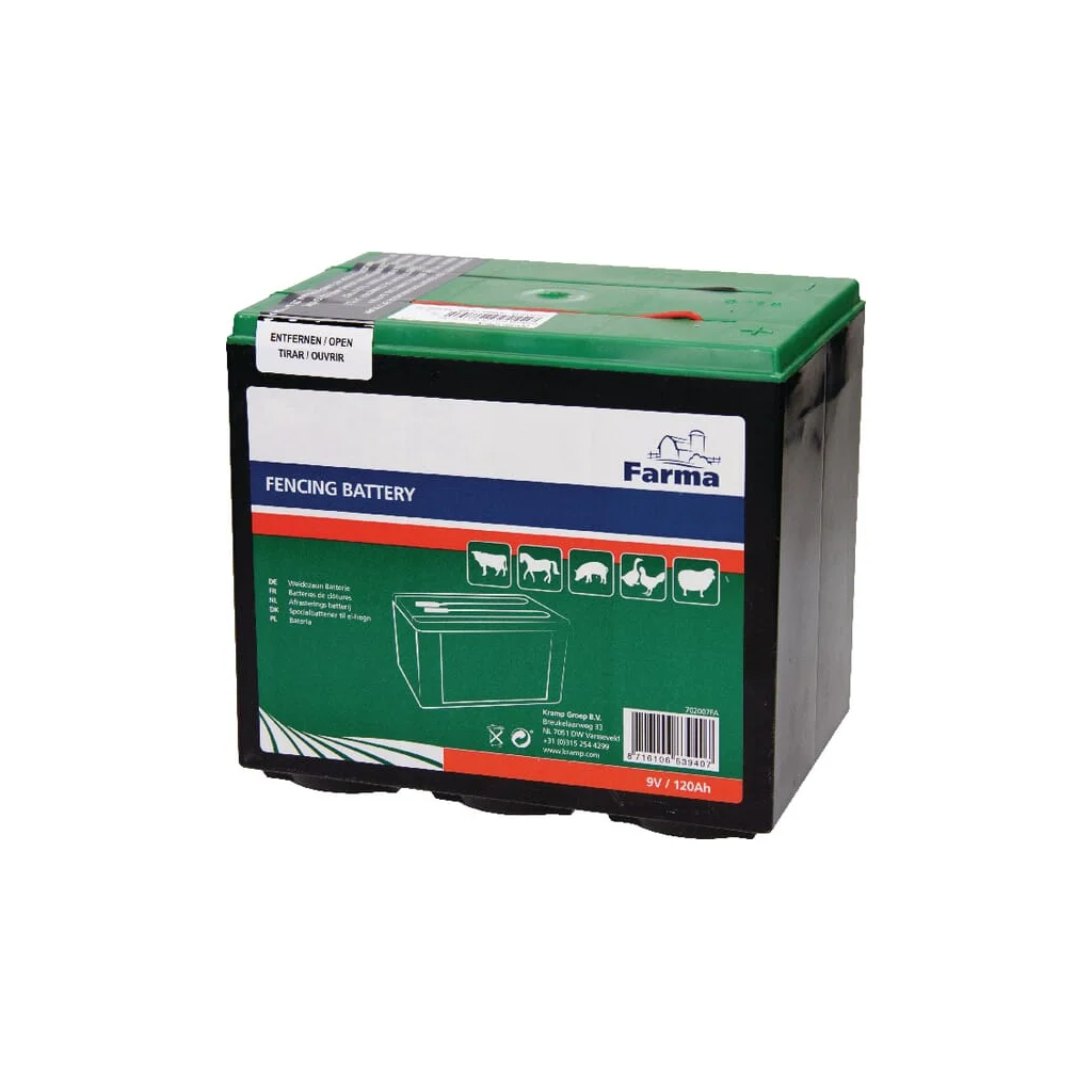 Baterie uscată gard electric 9V 120Ah