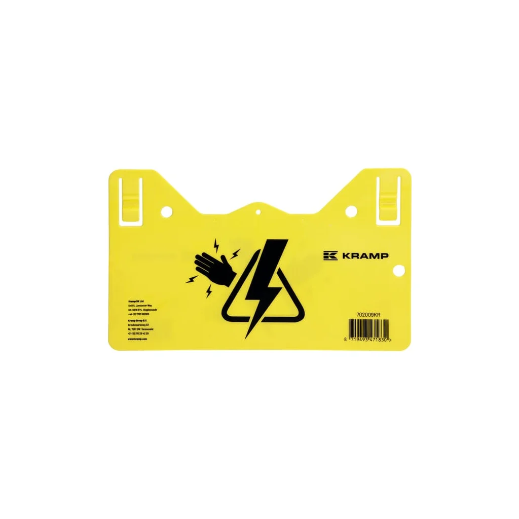 Semn de avertizare Caution Electric Fence